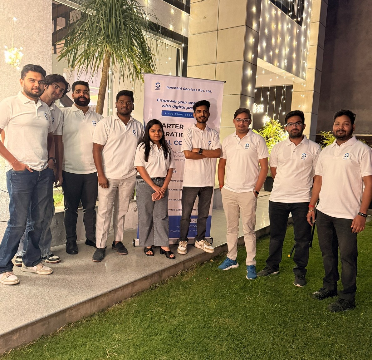 Team outside
